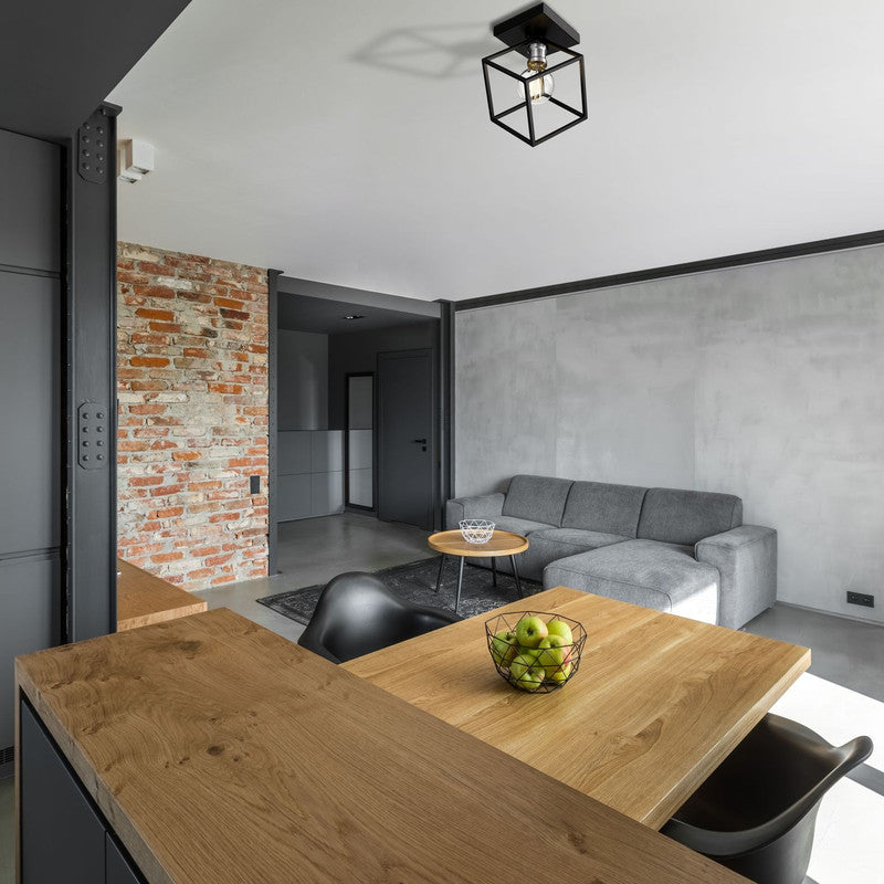 Z-Lite 478F - Vertical 1 Light 10" Flush Mount