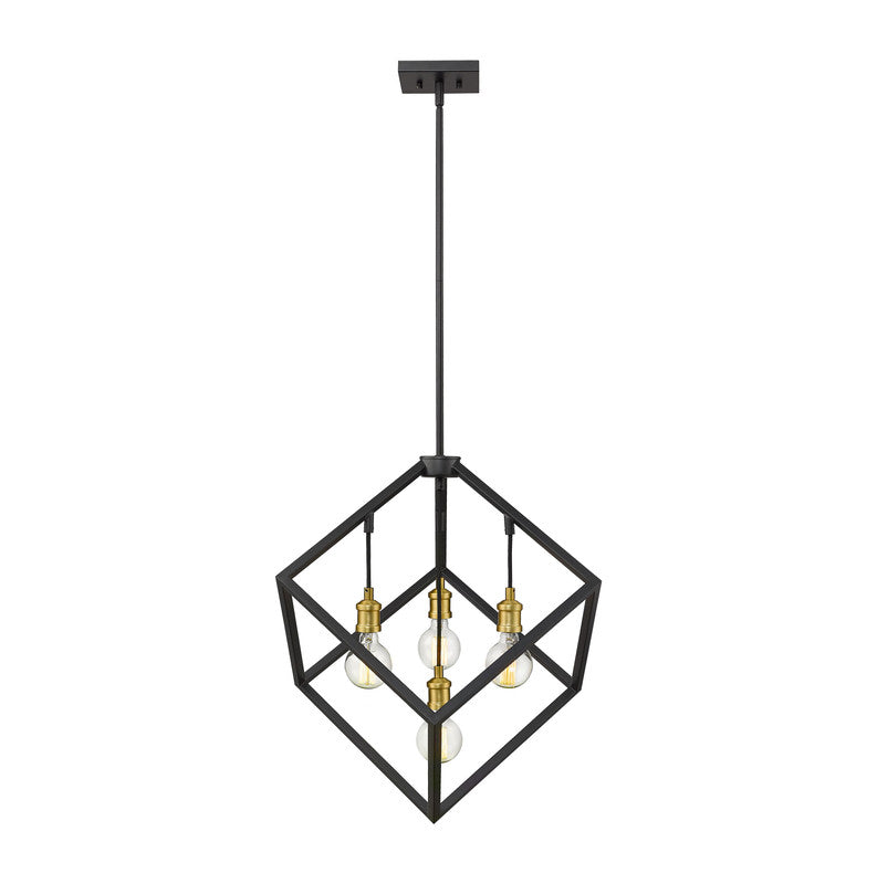 Z-Lite 478P24 - Vertical 4 Light 24" Pendant