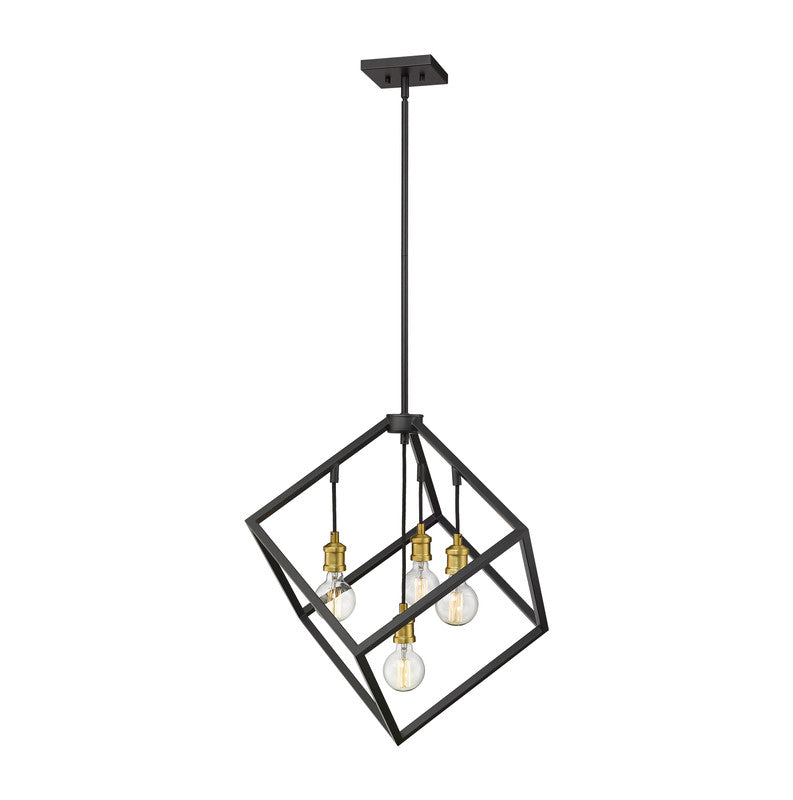 Z-Lite 478P24 - Vertical 4 Light 24" Pendant