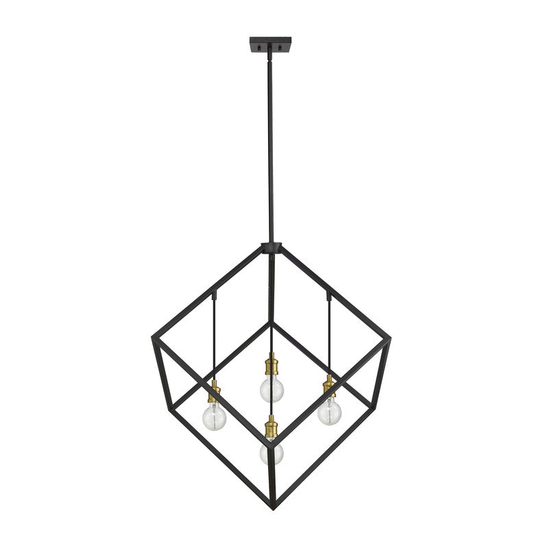 Z-Lite 478P34 - Vertical 4 Light 34" Pendant
