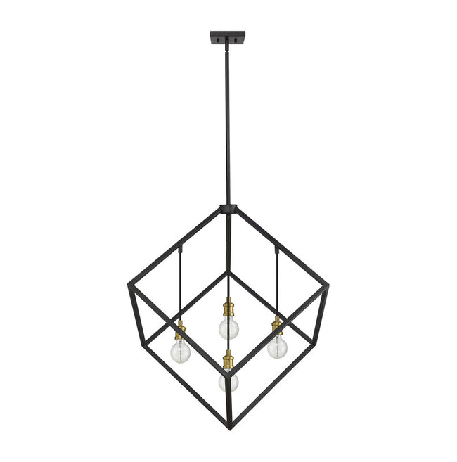 Z-Lite 478P34 - Vertical 4 Light 34" Pendant