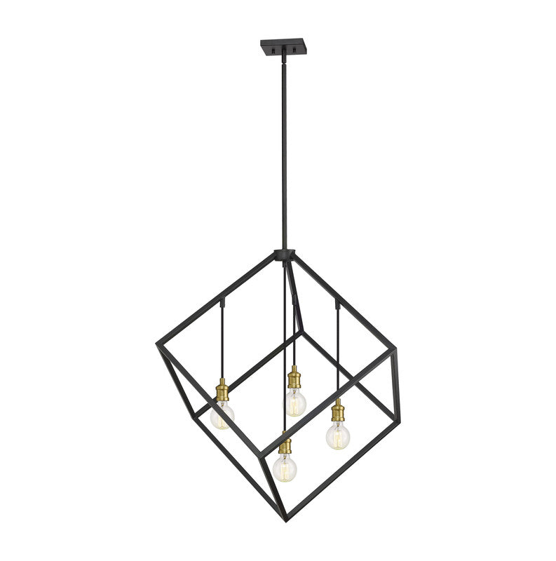 Z-Lite 478P34 - Vertical 4 Light 34" Pendant