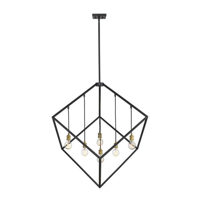 Z-Lite 478P44 - Vertical 7 Light 44" Pendant
