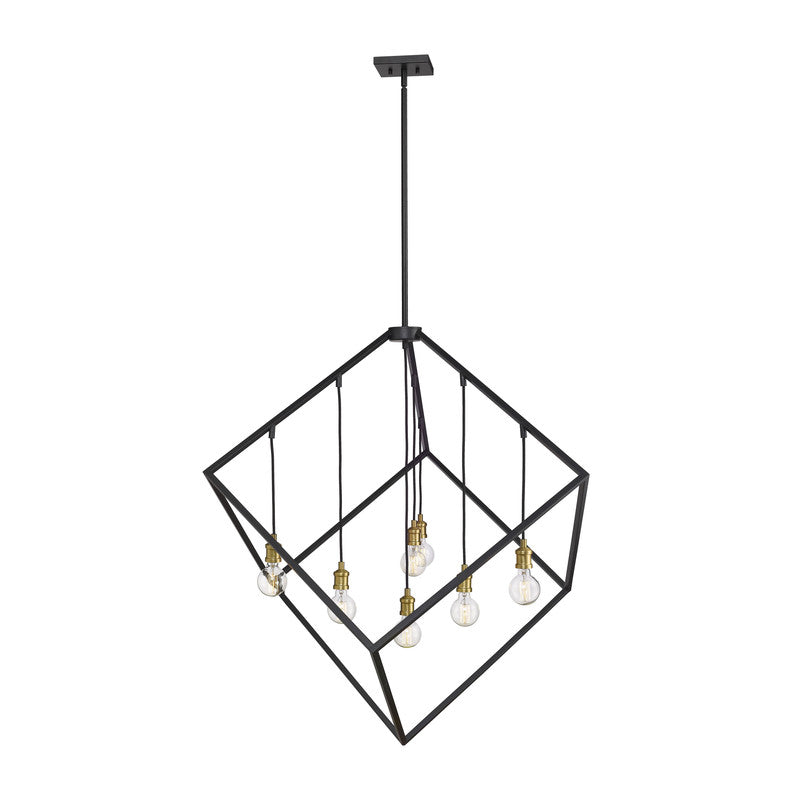 Z-Lite 478P44 - Vertical 7 Light 44" Pendant