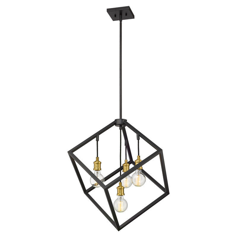 Z-Lite 478P24 - Vertical 4 Light 24" Pendant