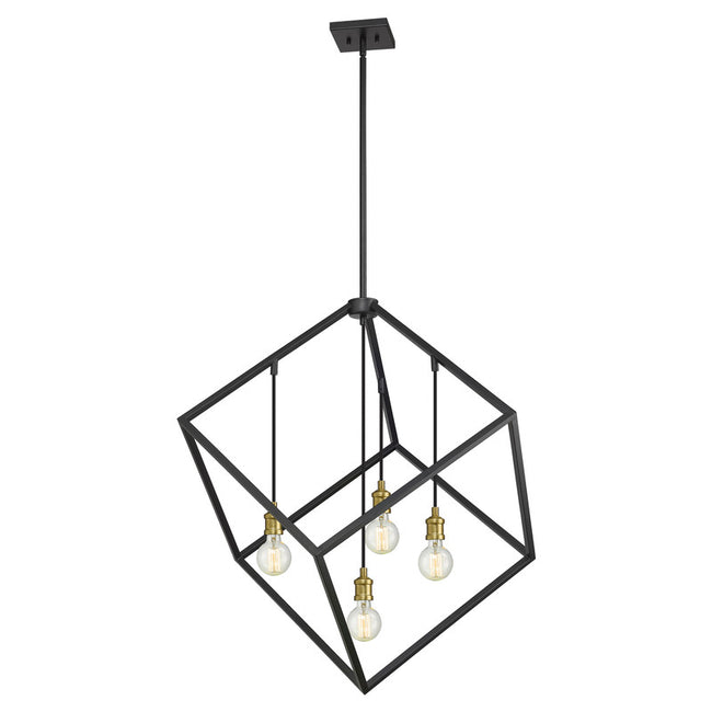 Z-Lite 478P34 - Vertical 4 Light 34" Pendant