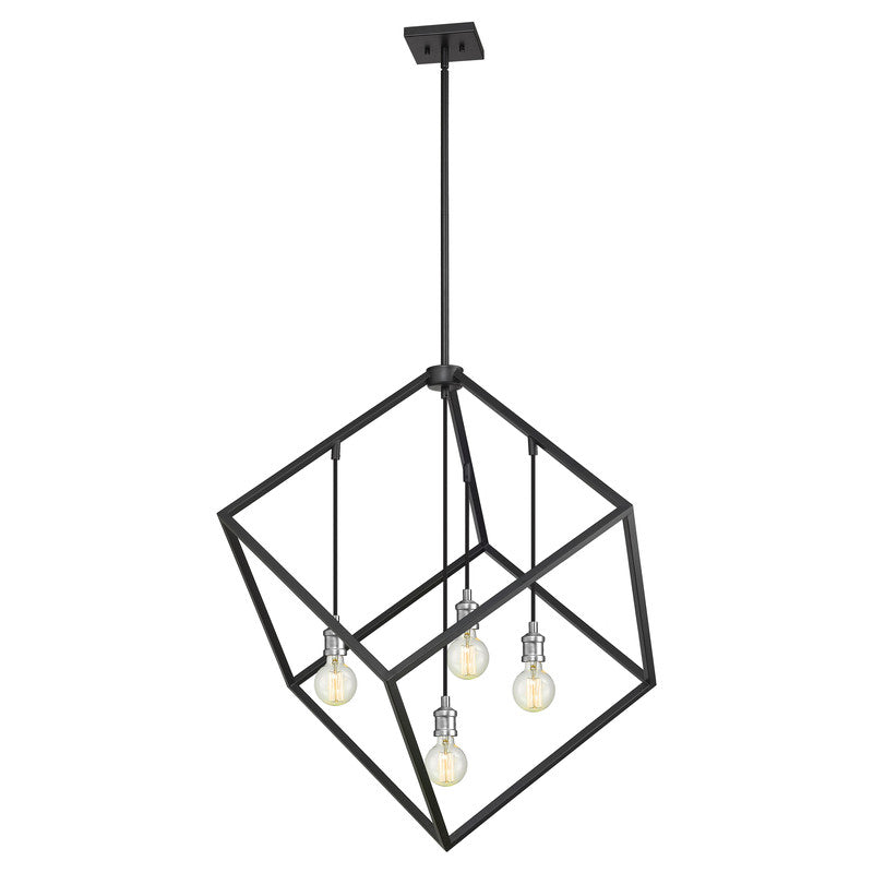 Z-Lite 478P34 - Vertical 4 Light 34" Pendant