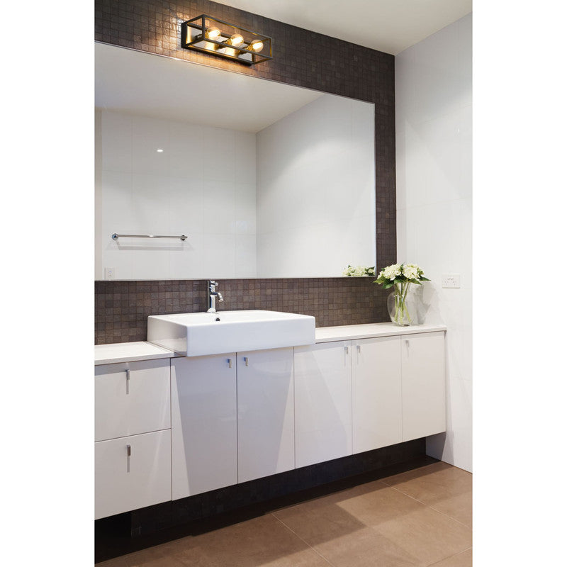 Z-Lite 480-3V - Kube 3 Light 24" Vanity Light