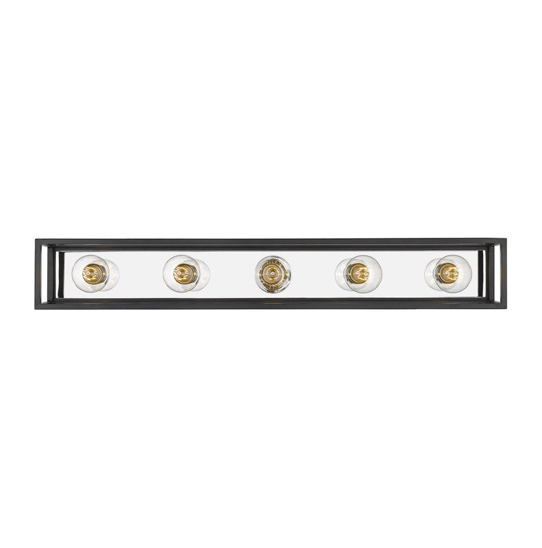 Z-Lite 480-5V - Kube 5 Light 40" Vanity Light