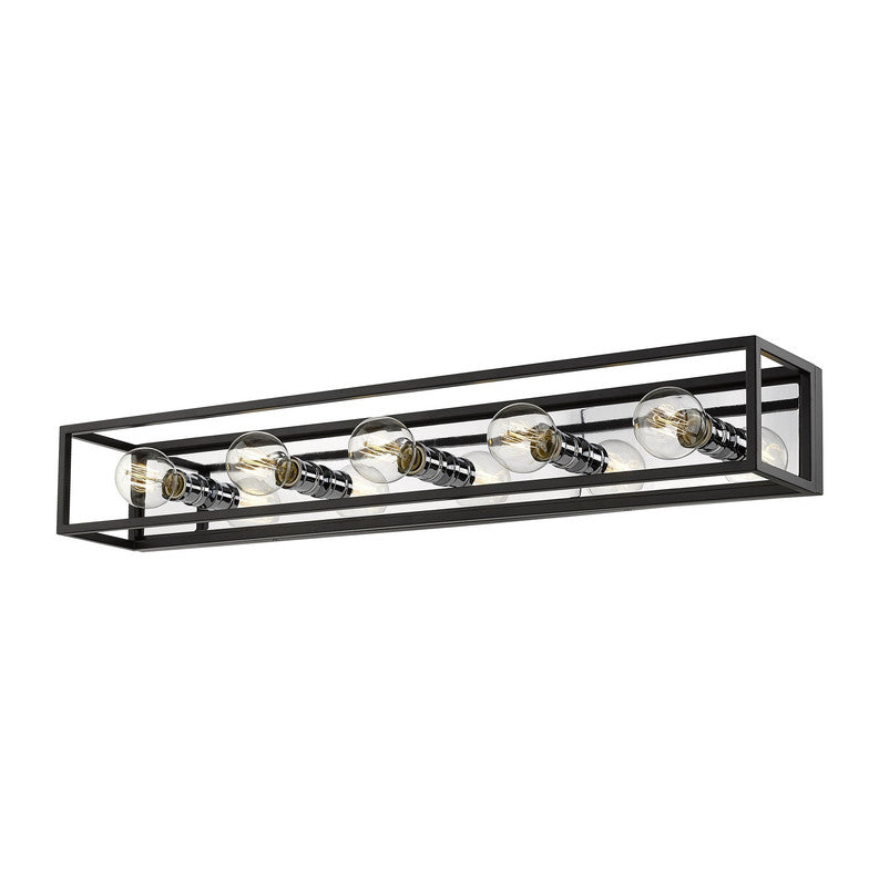 Z-Lite 480-5V - Kube 5 Light 40" Vanity Light