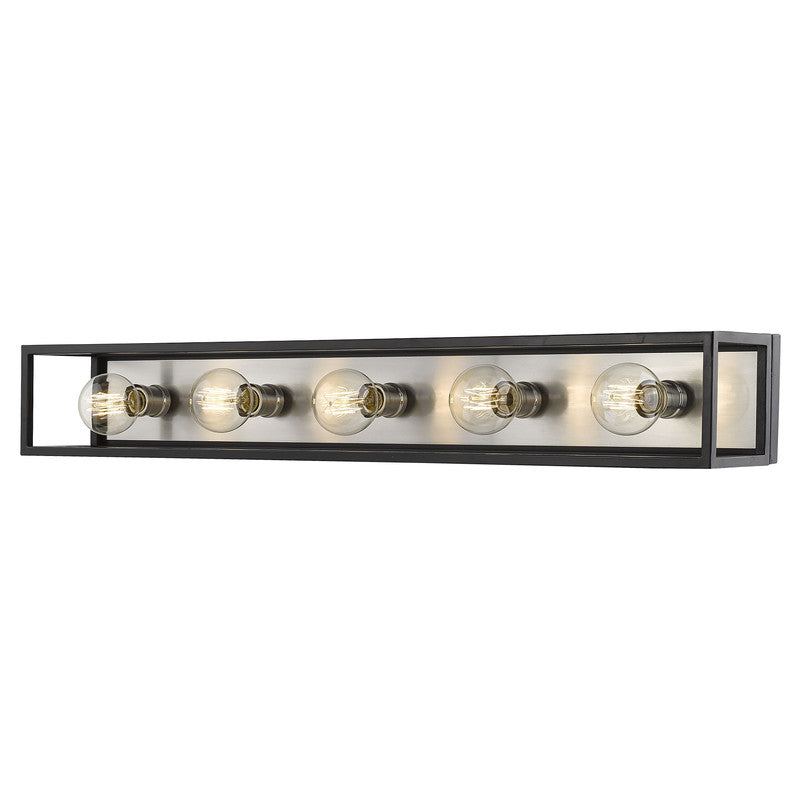 Z-Lite 480-5V - Kube 5 Light 40" Vanity Light