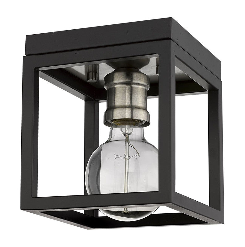 Z-Lite 480F1 - Kube 1 Light 7" Flush Mount