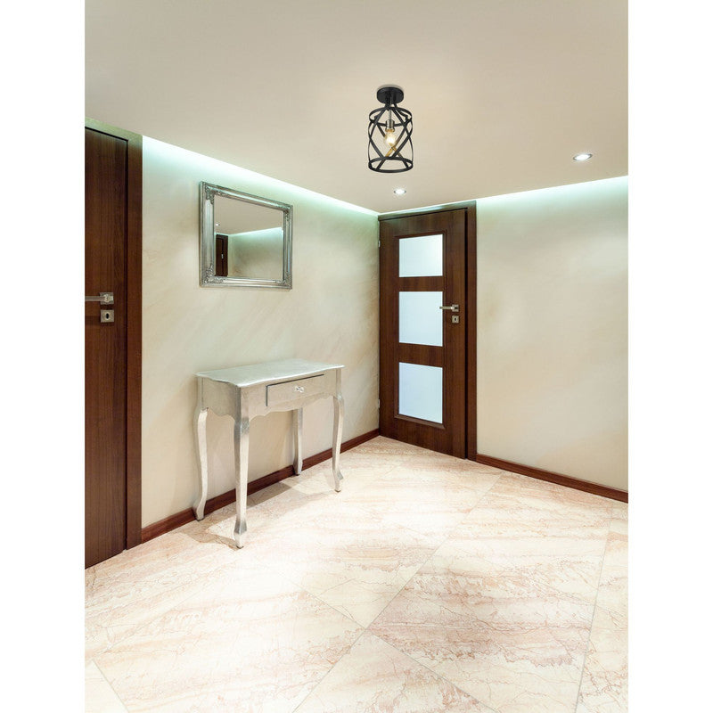 Z-Lite 481F1 - Malcalester 1 Light 8" Flush Mount