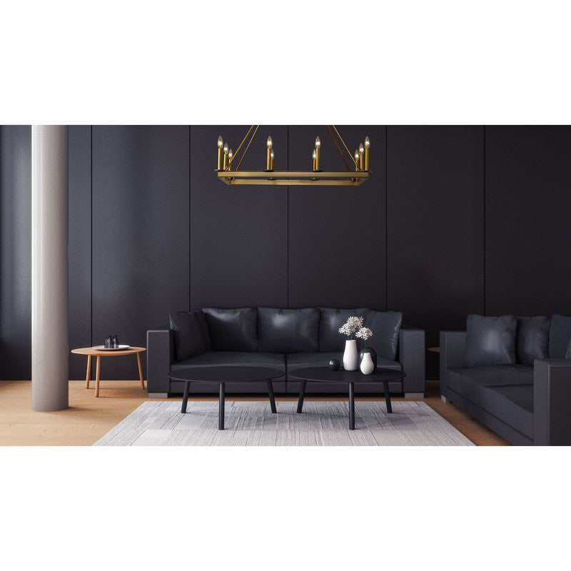 Z-Lite 482-10L - Barclay 10 Light 34" Chandelier