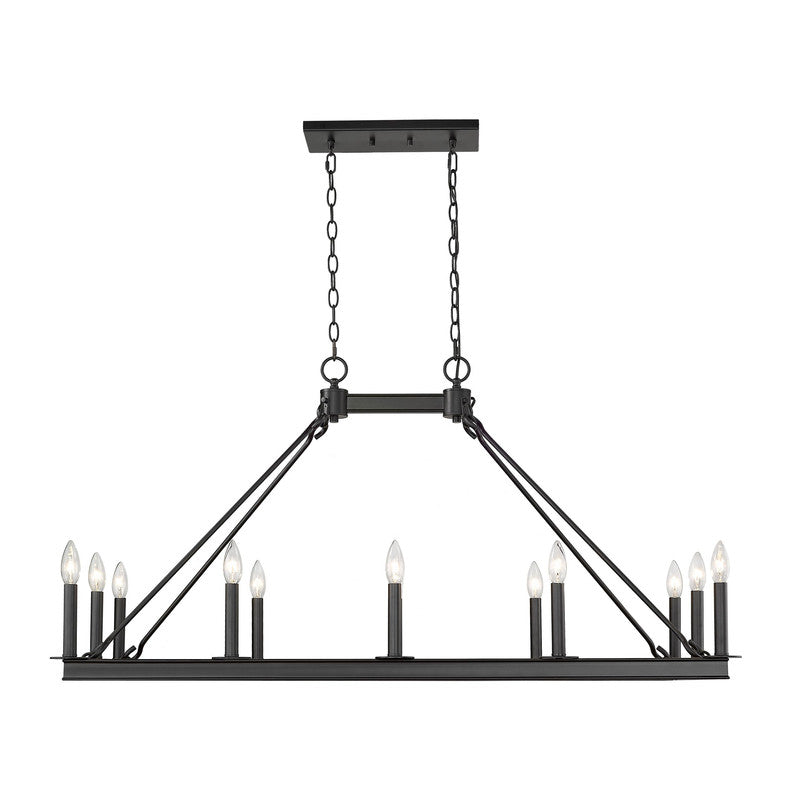 Z-Lite 482-12L - Barclay 12 Light 45" Chandelier