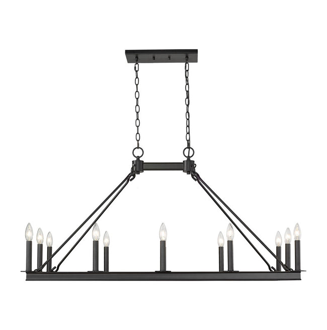 Z-Lite 482-12L - Barclay 12 Light 45" Chandelier