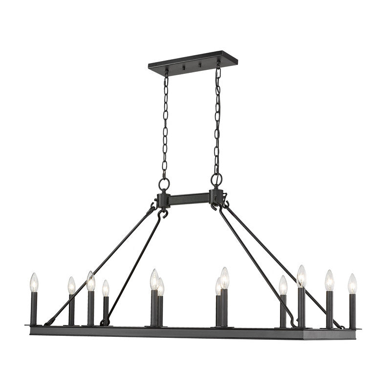 Z-Lite 482-12L - Barclay 12 Light 45" Chandelier