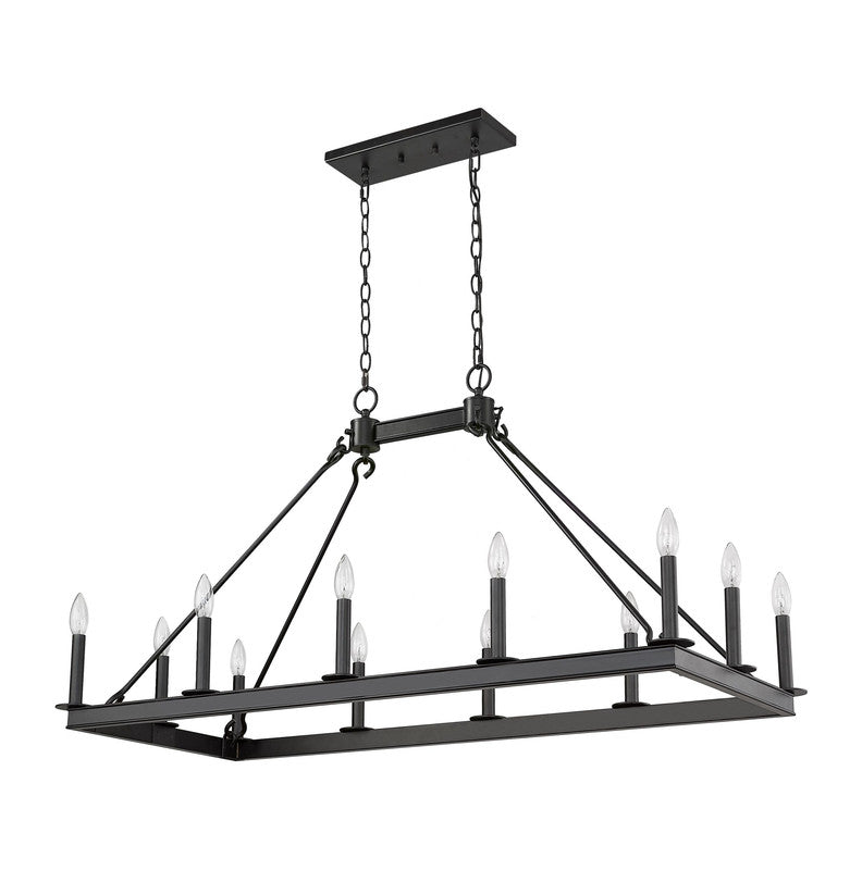 Z-Lite 482-12L - Barclay 12 Light 45" Chandelier