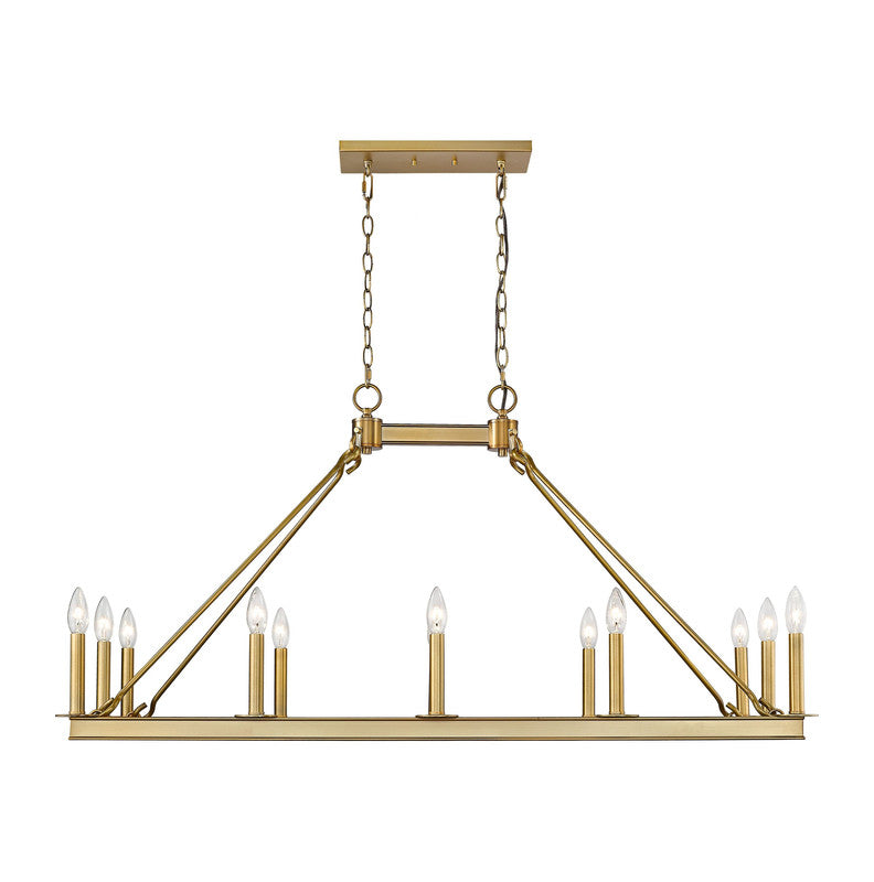 Z-Lite 482-12L - Barclay 12 Light 45" Chandelier