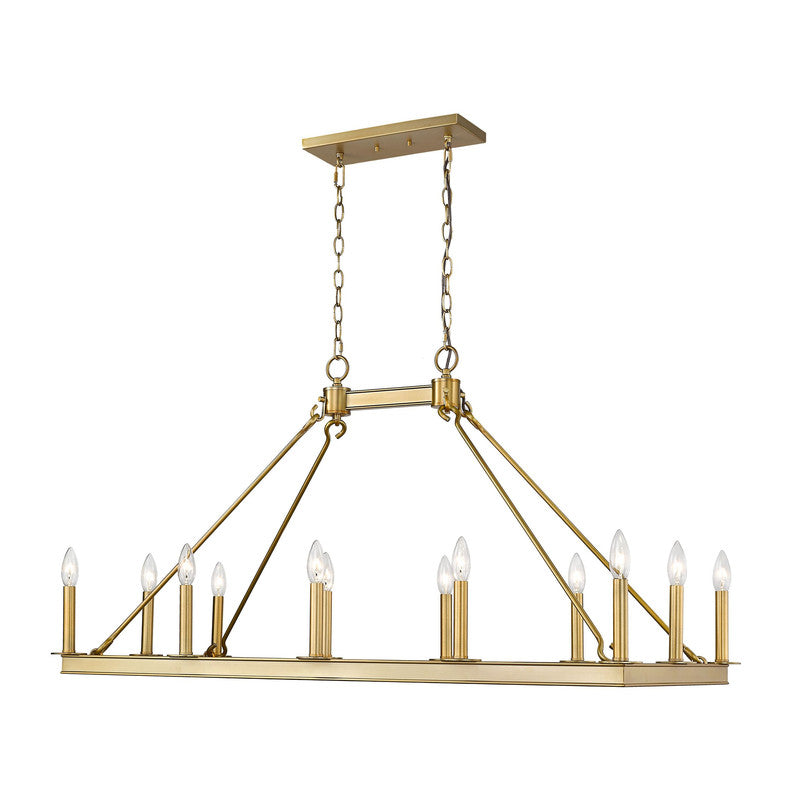 Z-Lite 482-12L - Barclay 12 Light 45" Chandelier