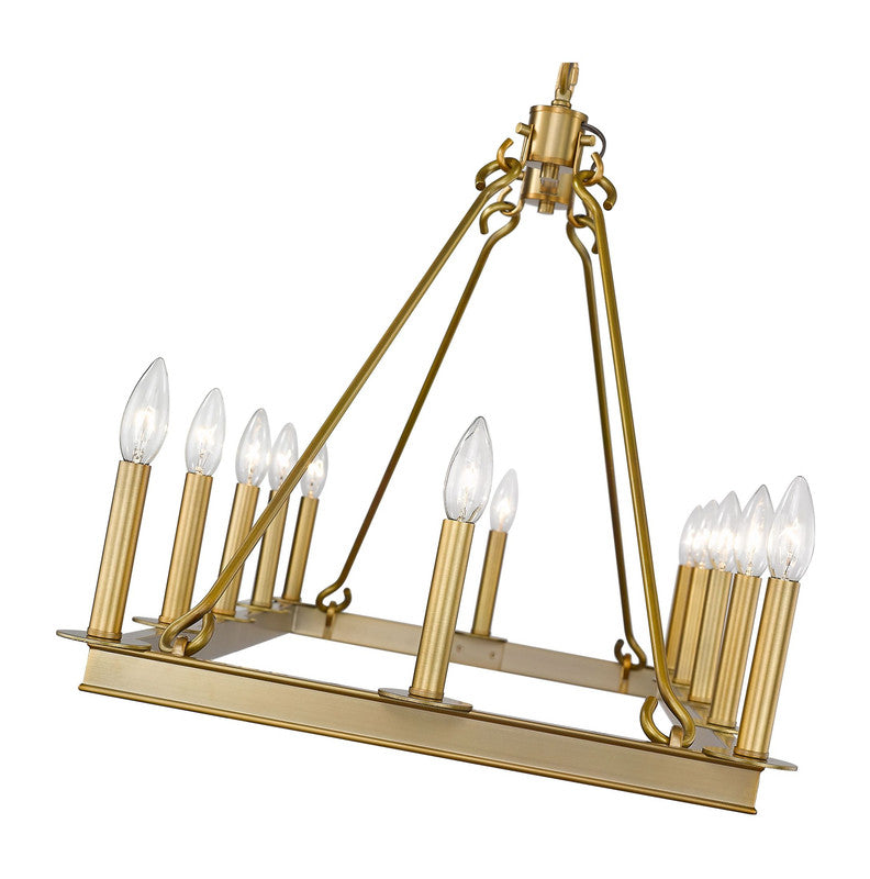 Z-Lite 482-12L - Barclay 12 Light 45" Chandelier