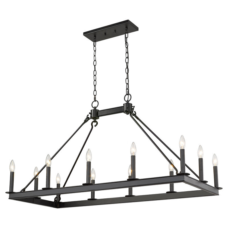 Z-Lite 482-12L - Barclay 12 Light 45" Chandelier