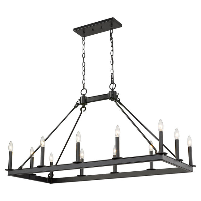 Z-Lite 482-12L - Barclay 12 Light 45" Chandelier