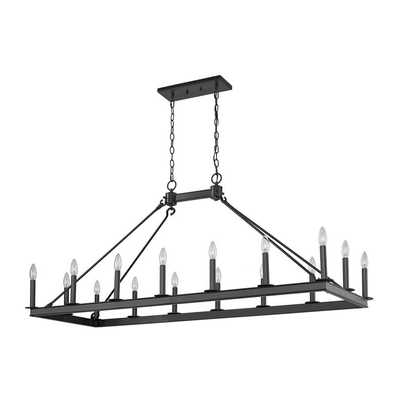 Z-Lite 482-16L - Barclay 16 Light 56" Chandelier