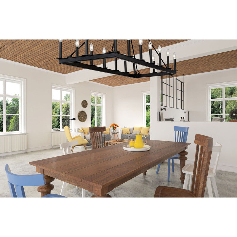 Z-Lite 482-16L - Barclay 16 Light 56" Chandelier