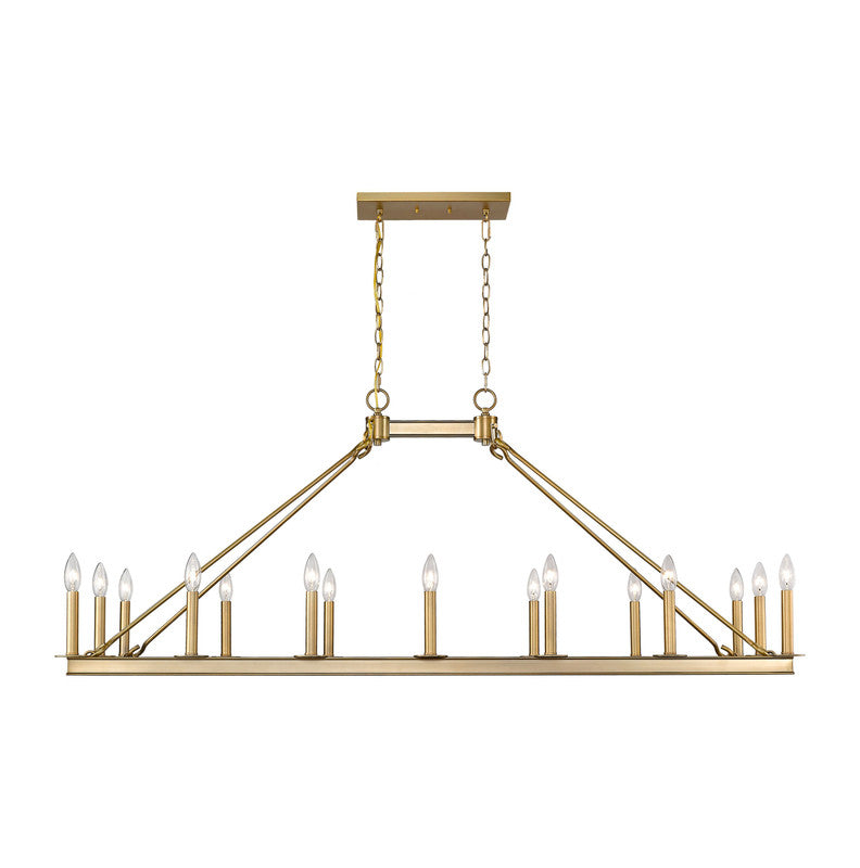 Z-Lite 482-16L - Barclay 16 Light 56" Chandelier