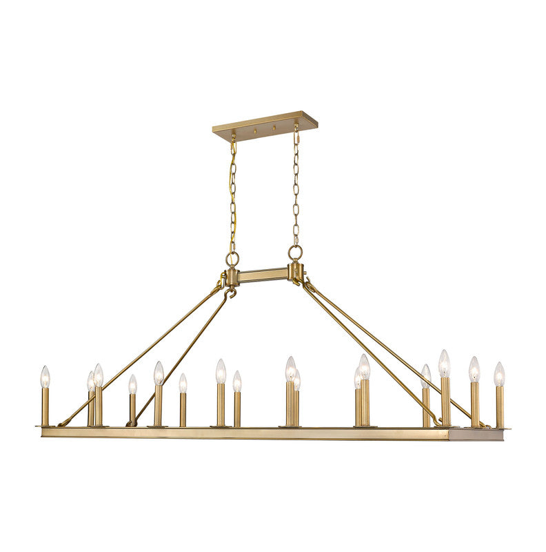 Z-Lite 482-16L - Barclay 16 Light 56" Chandelier