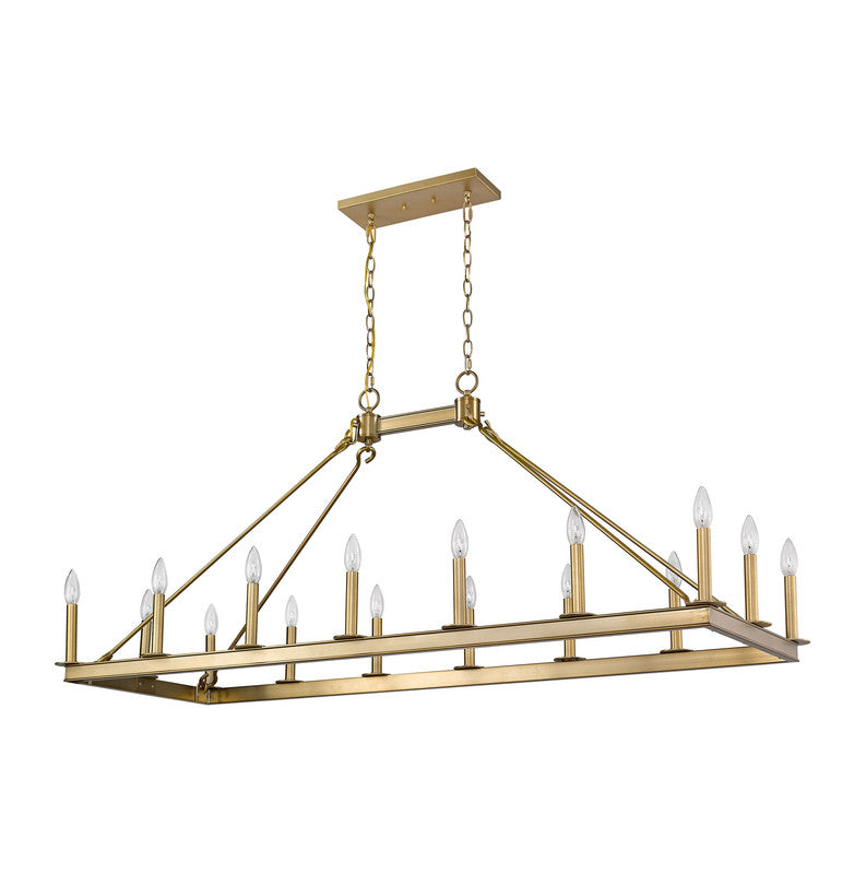 Z-Lite 482-16L - Barclay 16 Light 56" Chandelier