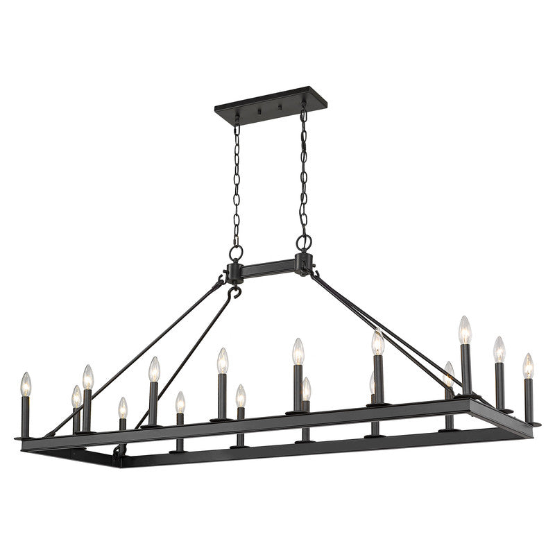 Z-Lite 482-16L - Barclay 16 Light 56" Chandelier