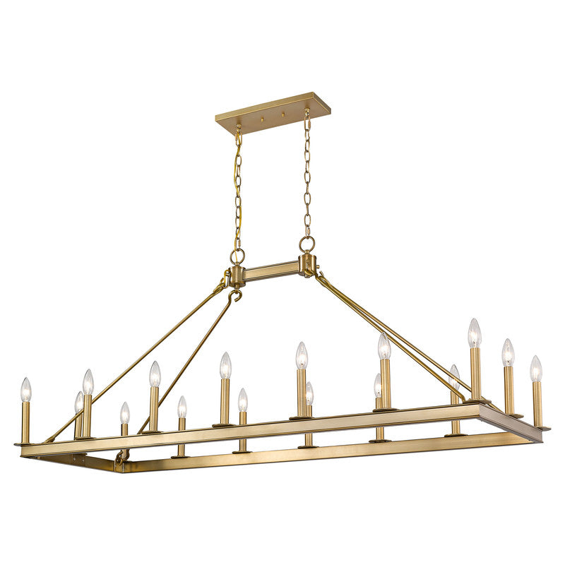 Z-Lite 482-16L - Barclay 16 Light 56" Chandelier