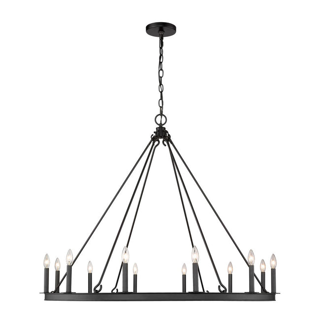 Z-Lite 482R-12 - Barclay 12 Light 48" Chandelier