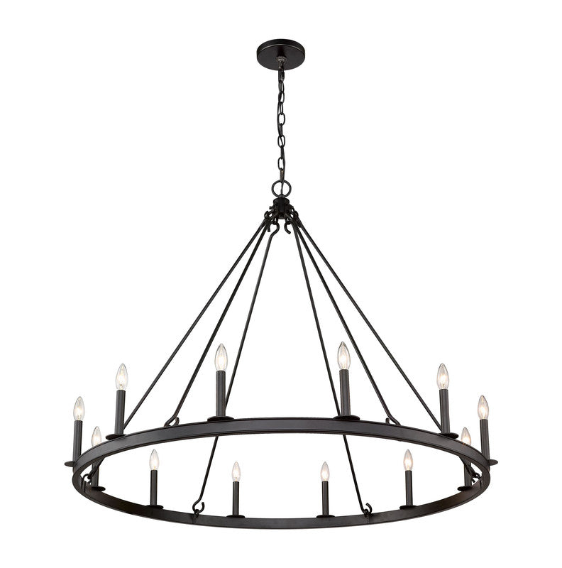 Z-Lite 482R-12 - Barclay 12 Light 48" Chandelier