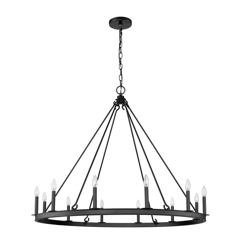 Z-Lite 482R-12 - Barclay 12 Light 48" Chandelier