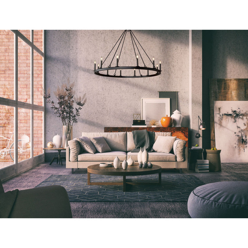 Z-Lite 482R-12 - Barclay 12 Light 48" Chandelier