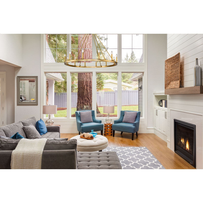 Z-Lite 482R-12 - Barclay 12 Light 48" Chandelier