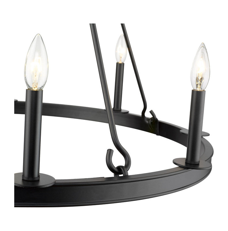 Z-Lite 482R-8 - Barclay 8 Light 33" Chandelier