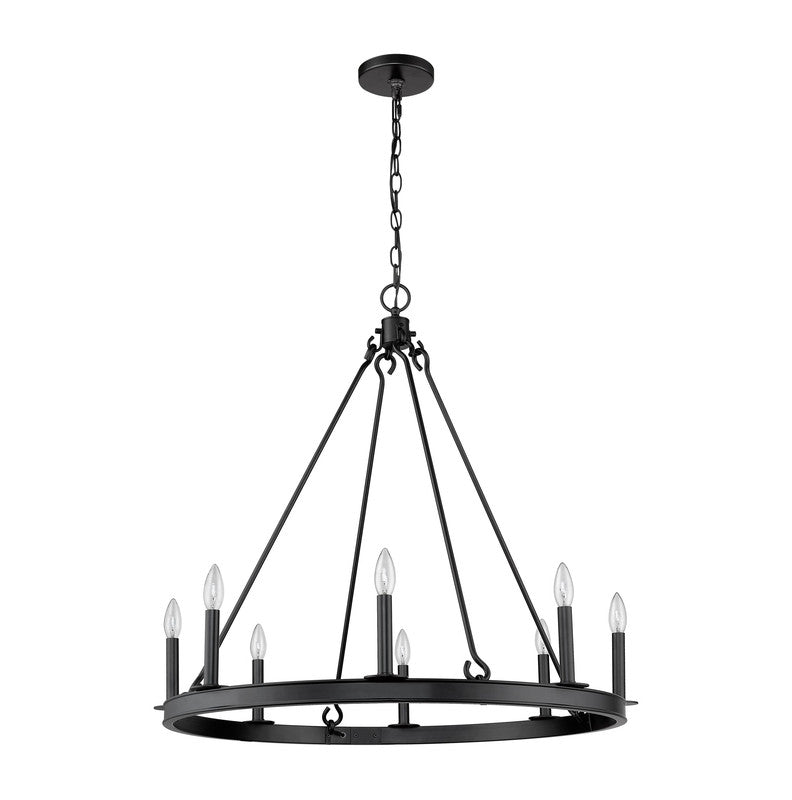 Z-Lite 482R-8 - Barclay 8 Light 33" Chandelier
