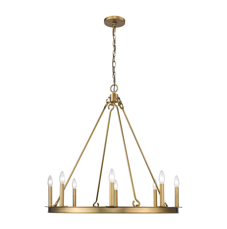 Z-Lite 482R-8 - Barclay 8 Light 33" Chandelier