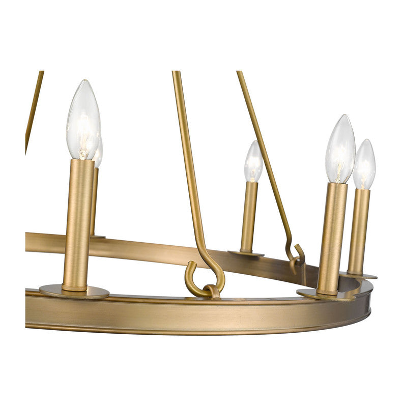 Z-Lite 482R-8 - Barclay 8 Light 33" Chandelier