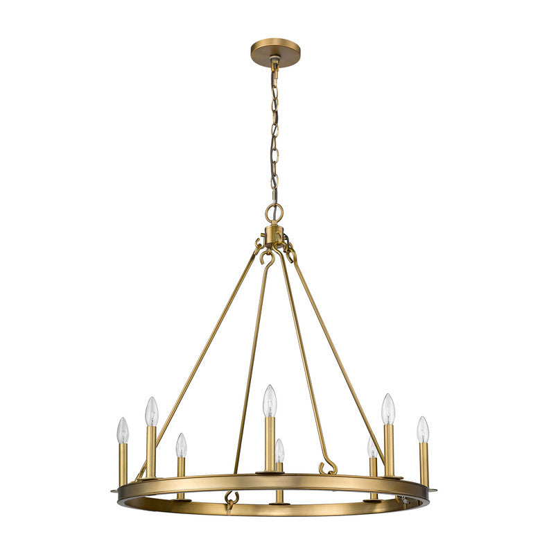 Z-Lite 482R-8 - Barclay 8 Light 33" Chandelier
