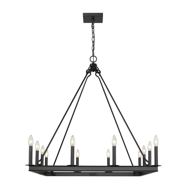 Z-Lite 482S-12 - Barclay 12 Light 34" Chandelier