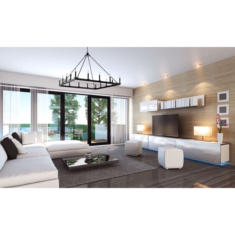 Z-Lite 482S-16 - Barclay 16 Light 45" Chandelier