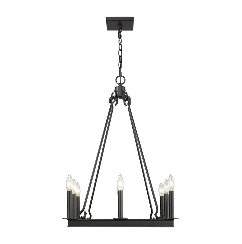 Z-Lite 482S-8-20 - Barclay 8 Light 20" Chandelier