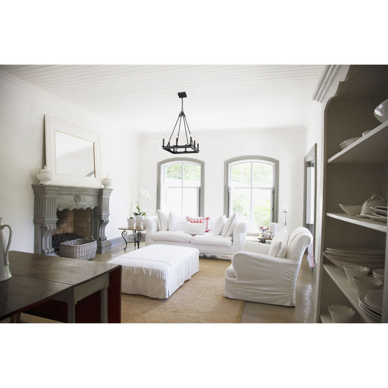 Z-Lite 482S-8-20 - Barclay 8 Light 20" Chandelier