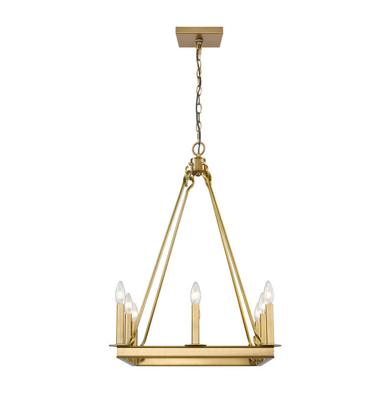 Z-Lite 482S-8-20 - Barclay 8 Light 20" Chandelier