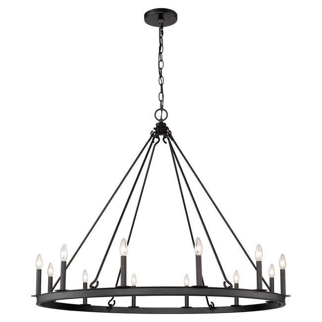 Z-Lite 482R-12 - Barclay 12 Light 48" Chandelier